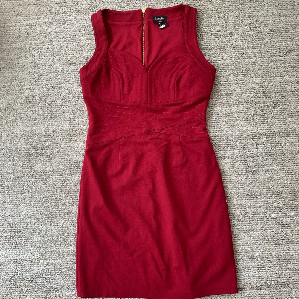 Super hot red cocktail dress size 8